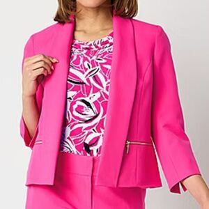 Black Label by Evan-Picone Women's Classic Fit Suit Jacket-Size 8